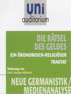 cover image of Die Rätsel des Geldes